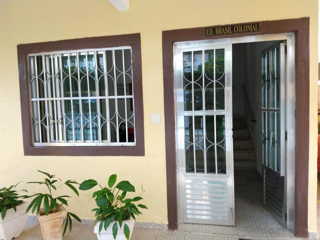 Apto Canto Do Forte - Praia Grande - Local Privilegiado - 100 Metros Da Praia - Internet Inclusa Exterior foto